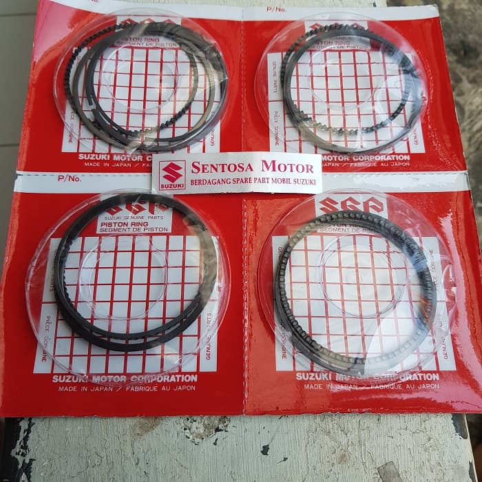 ring seher piston set suzuki escudo 1.6 1600cc asli sgp