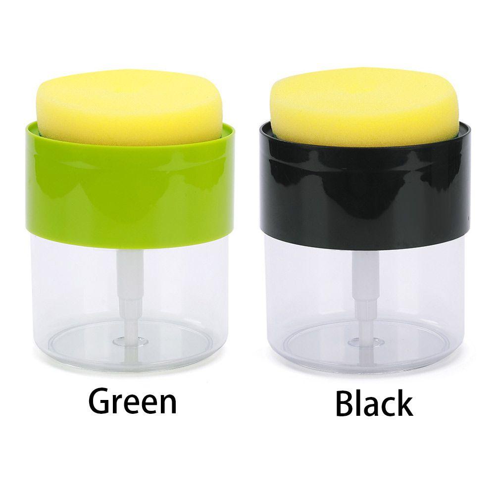 Populer 500ML Soap Pump Dispenser Portable Isi Deterjen Double Layer Manual Tekan Cairan Pembersih Kotak