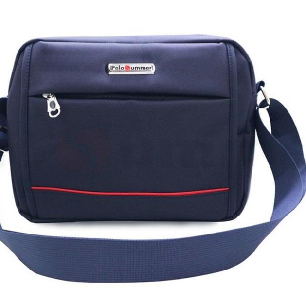 ℮ [] Polo Summer Tas Polo Original Tas Selempang Tas Slempang Pria Multifungsi - Sean ➲