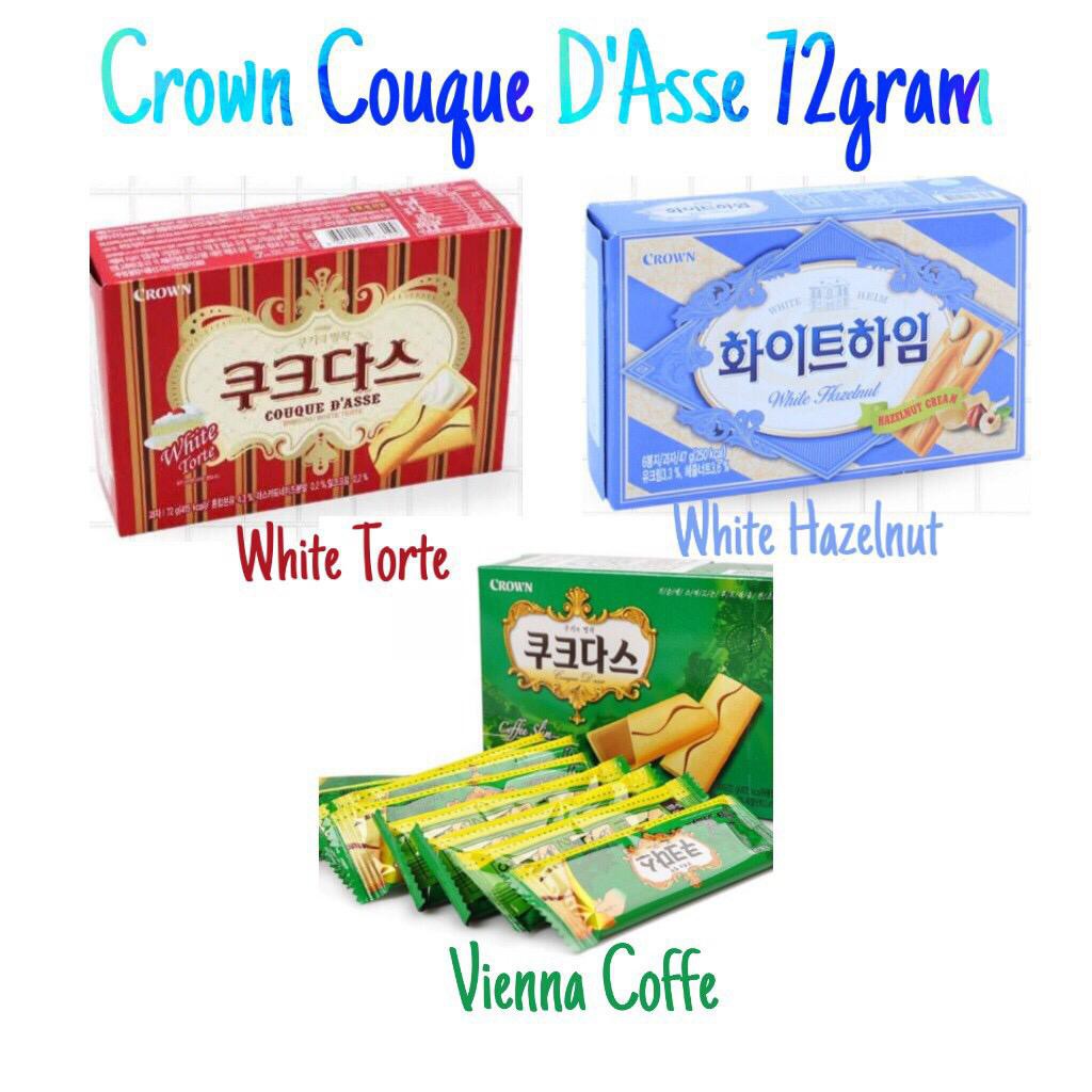

Crown Couque D'Asse 72gram Snack Korea