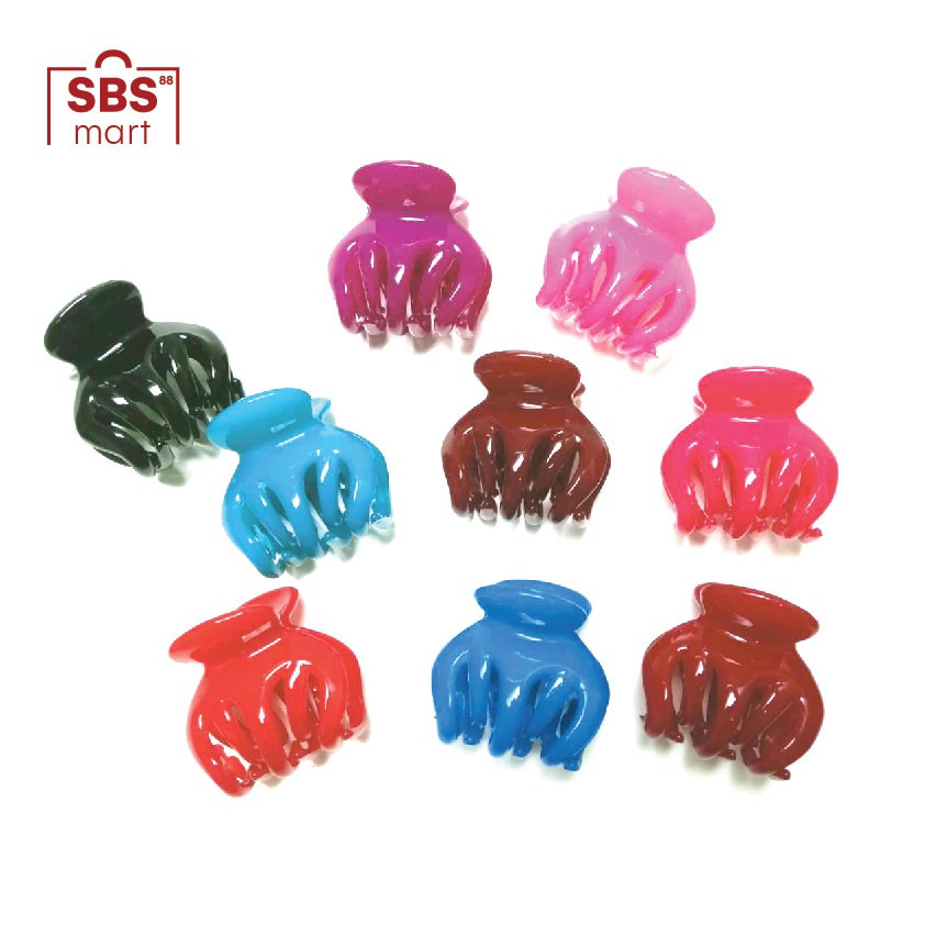 [ISI 6PC] JEDAI ORI IMPORT UK 5 CM - GLOSSY IMPORT dan Warna Bangkok - Jepitan Rambut BAHAN TEBAL - JEPITAN BADAI