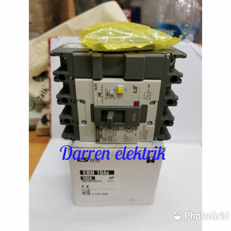 ELCB LS EBN 104C 4pole 100a
