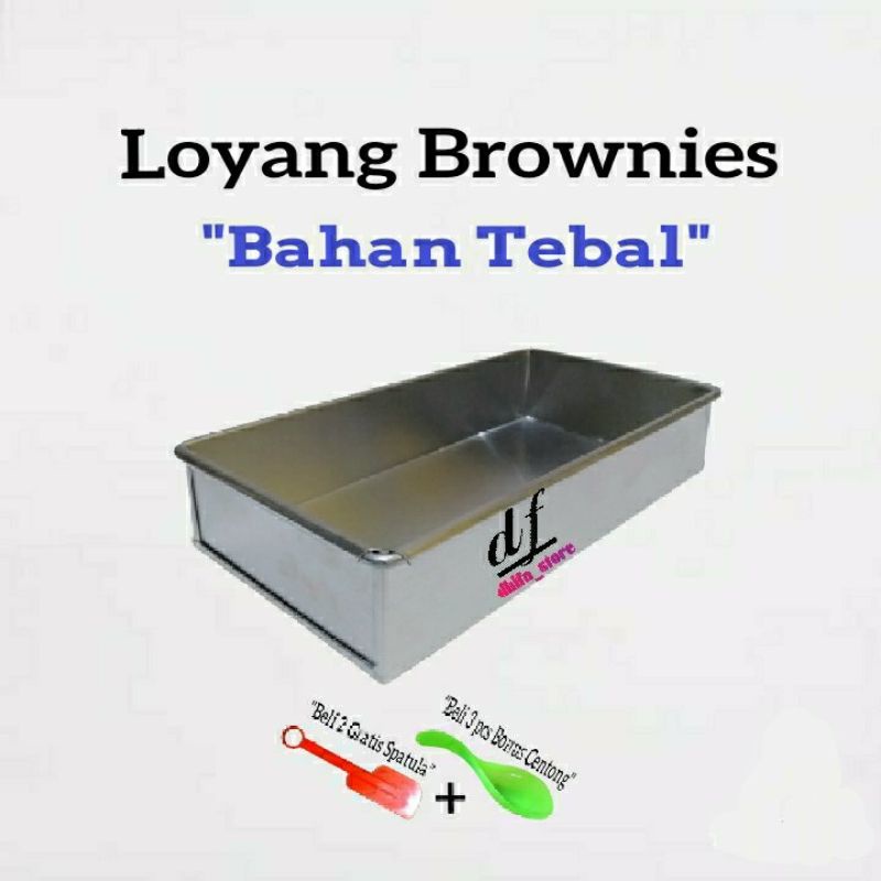 Loyang Brownies Berbagai Ukuran/Brownies Loyang/Loyang Brownies Set