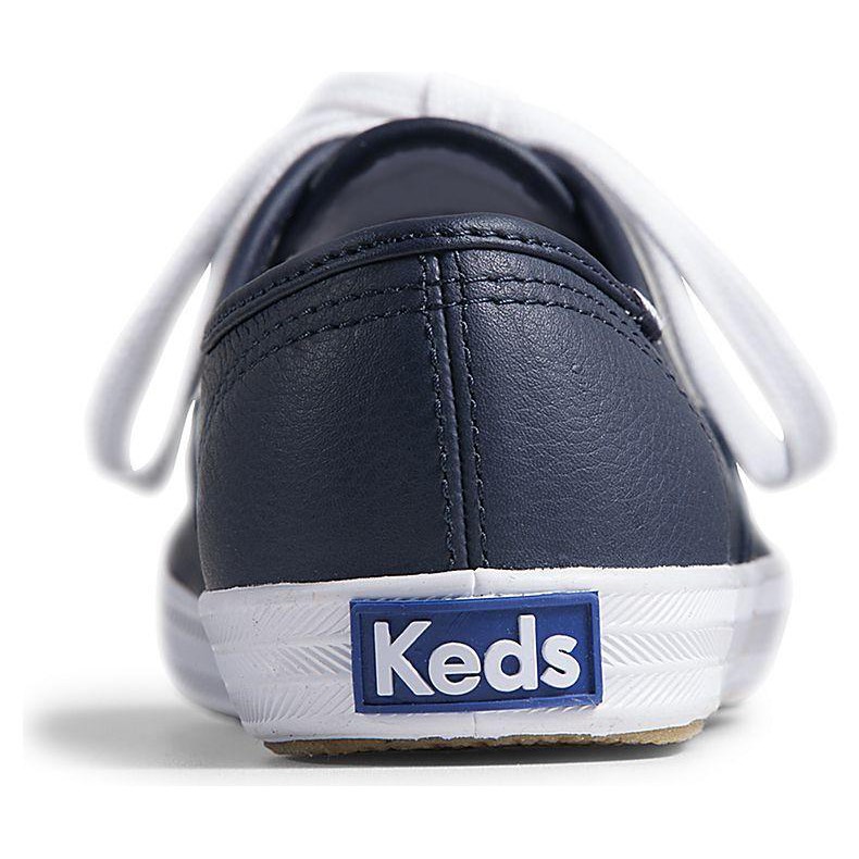 navy leather keds