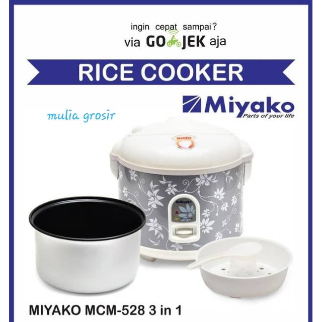 Magic Com Miyako 1.8L MCM 528