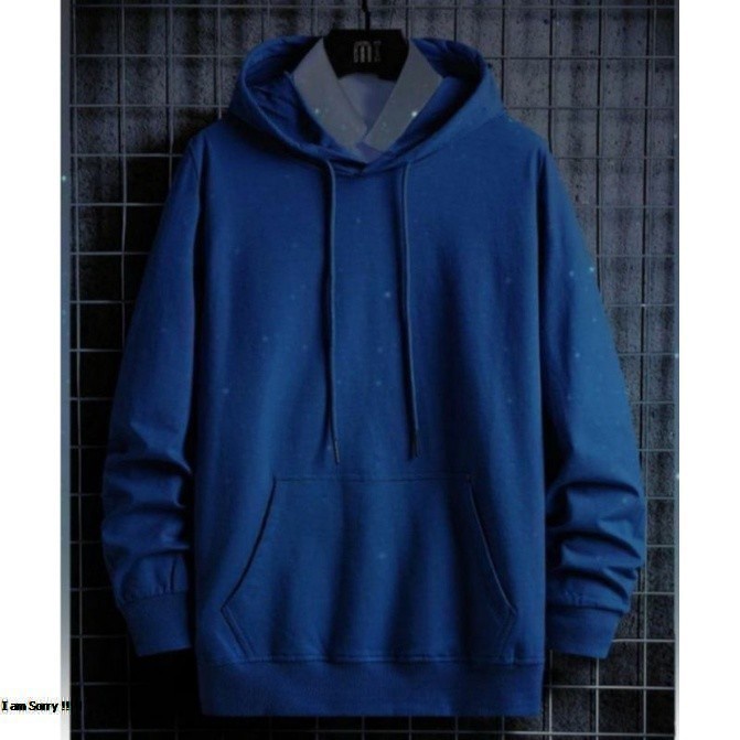 BEST SELLER Jaket Jumper Hoodie Polos Sweater Polos Hitam Pria Wanita JAKET Sweater Hoodie Jaket Polos-4