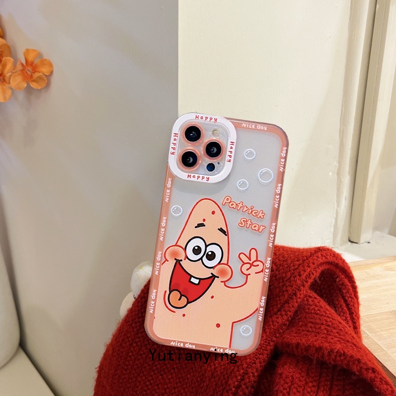 Casing Tpu Samsung A03 A13 A53 A20 A30 A33 A22 A12 A32 A72 A03s A20s A50s A30s A52 A51 A71 A21s A10s A11 Motif SpongeBob