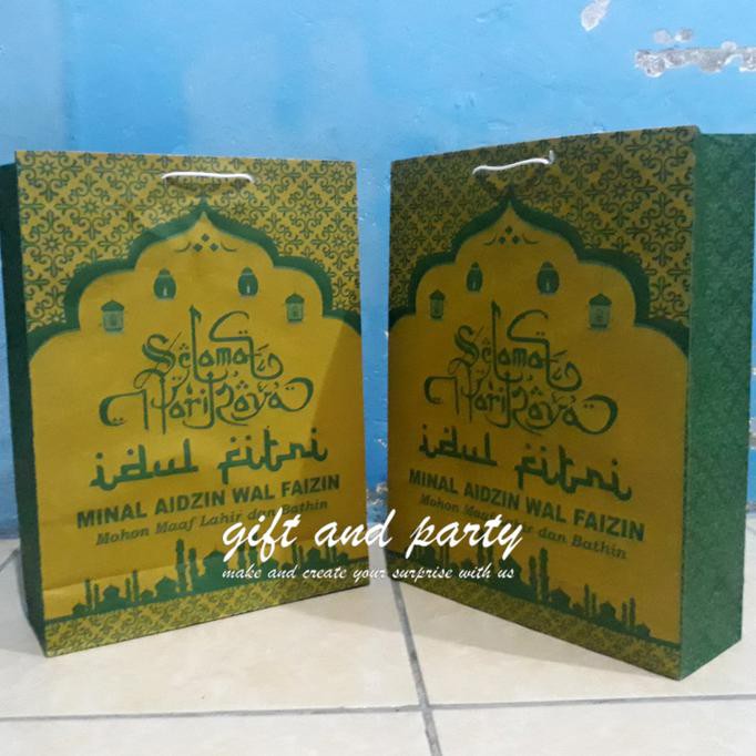 

Produk Unggulan Papper Bag Lebaran / Paper Bag Idul Fitri / Goodie Bag