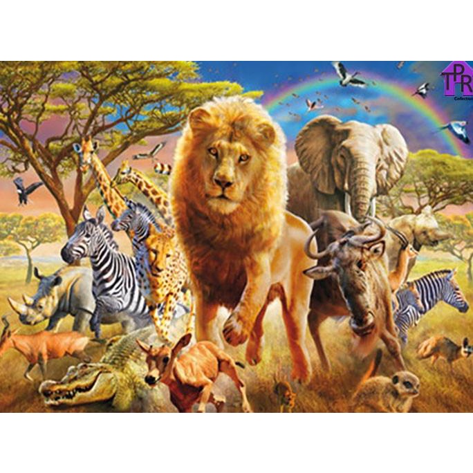 

Diy - Set Melukis / Paint By Number Kit - Animal 40X50Cm. Part-8