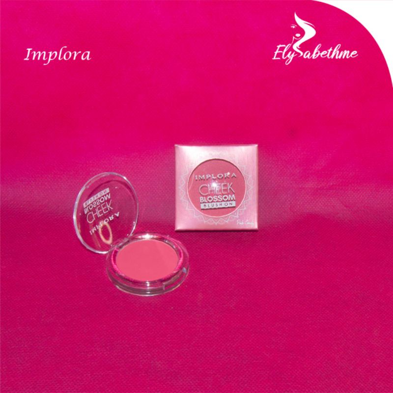 ✿ELYSABETHME✿ I♥M♥P♥L♥O♥R♥A Implora cosmetic  blush on perona pipi pupur berwana lembut ala korea merona