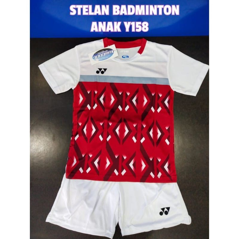 BAJU SETELAN BADMINTON ANAK Y158