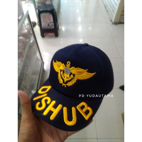 topi dishub jaring double mesh golongan 3 / lll