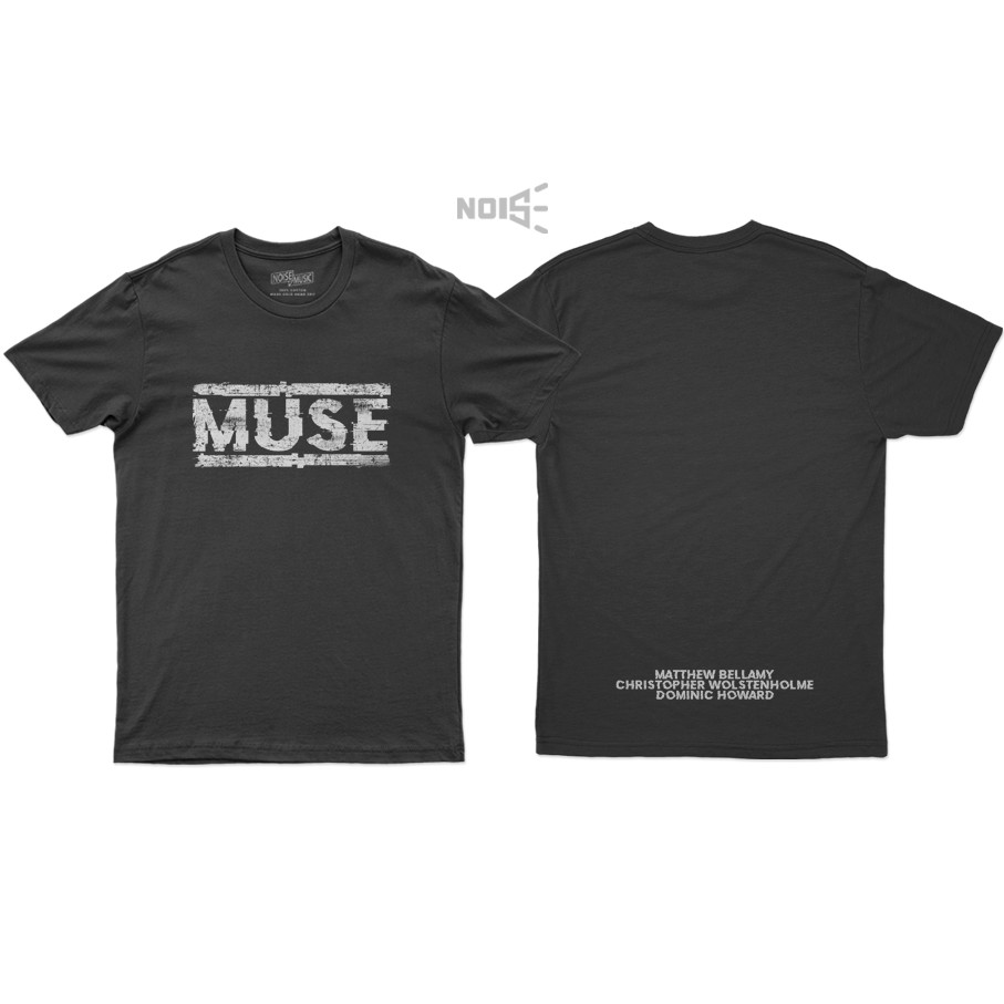KAOS MUSIK BAND MUSE LOGO ORIGINAL NOISE