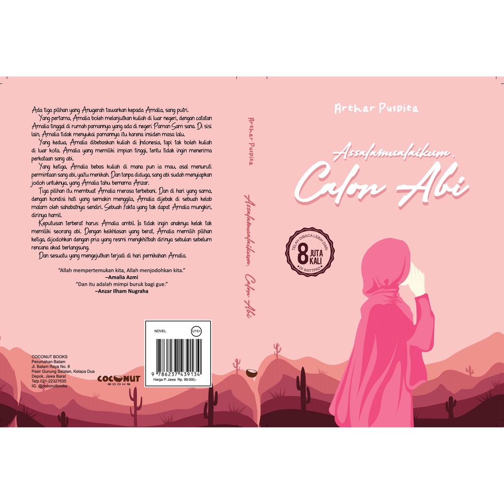 ASSALAMUALAIKUM, CALON ABI- Arthar Puspita (ready stock)