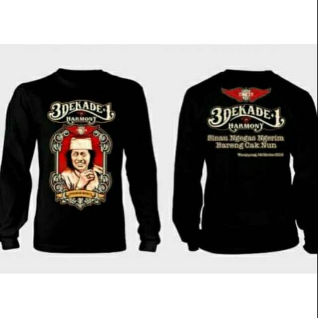 Kaos CB 3 DEKADE +1 Lengan panjang