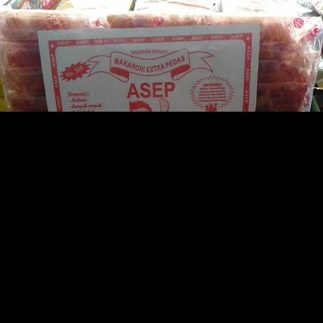 

Makaroni extra pedas ASEP