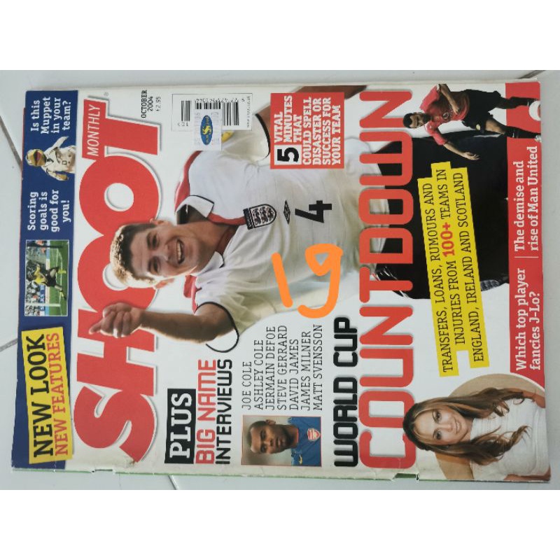 majalah Manchester United lawas preloved majalah shoot majalah arsenal