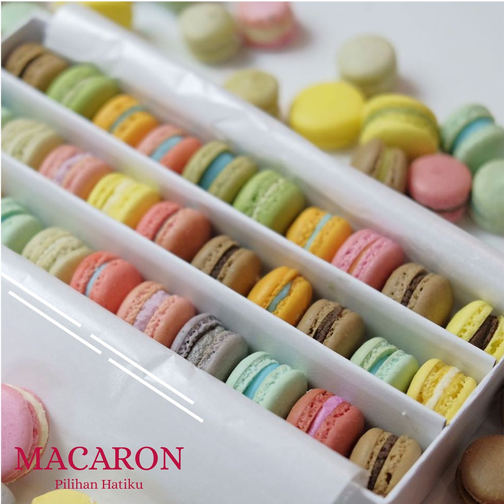 

KUE BABY MACARON PREMIUM ISI 30 Terbuat dari Tepung Almond Asli