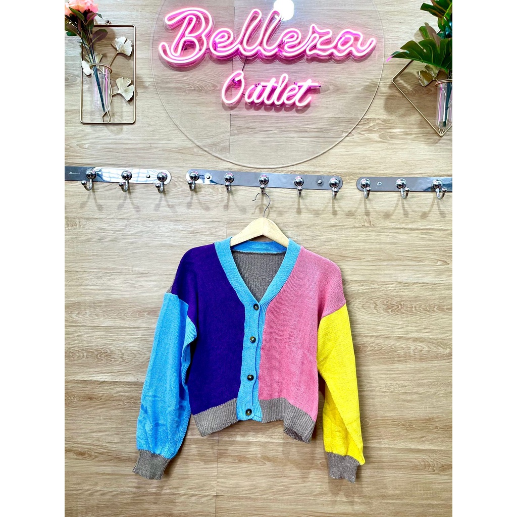 Zelline official cardigan rajut Aluna knite cardy kombinasi