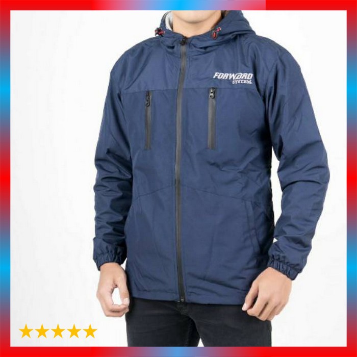 Jaket Parasut / Jaket Parka Semi Parka Pria Original Jacket Motor Pria Touring Tebal Forward