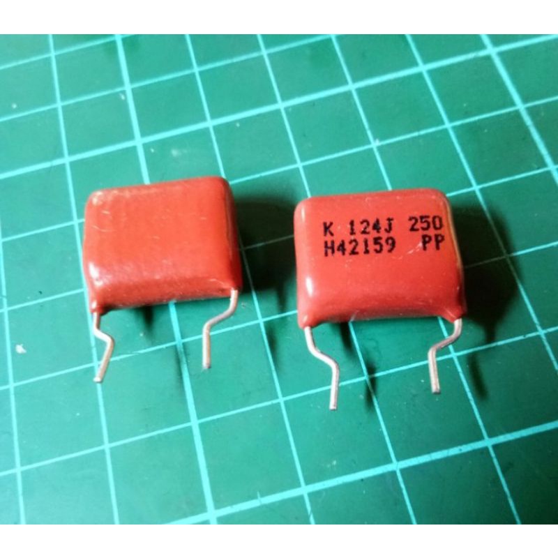 Kapasitor - capacitor type : K 124 J - 250 - H42159 PP