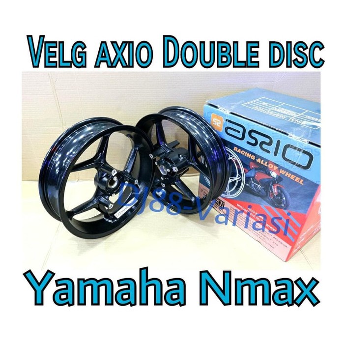 Velg Axio ring 14 double disc yamaha nmax tapak lebar bkn velg vrossi