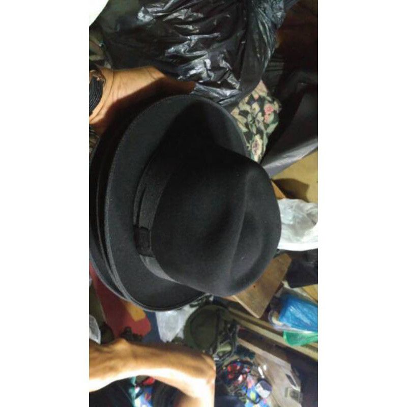 topi laken fedora import brand moris / mayser