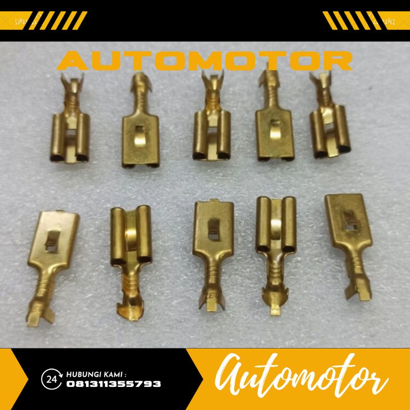 Terminal Gepeng female Skun terminal gepeng cewe 9mm