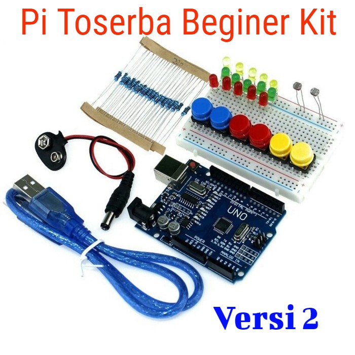 Arduino Starter Kit Ver2 UNO R3 mini Breadboard LED jumper wire button