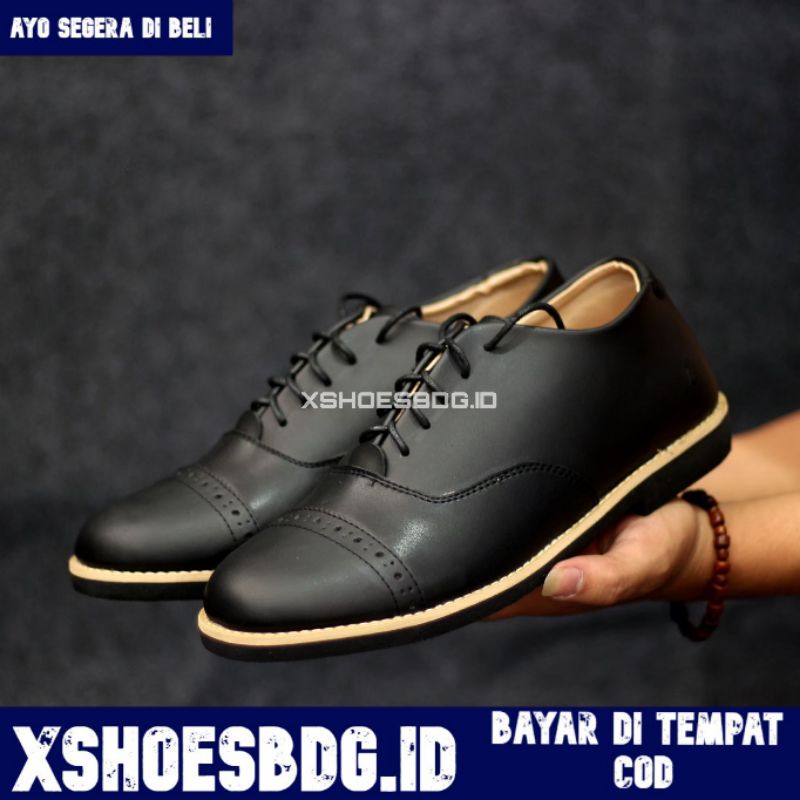 Sepatu Formal Pria Pantofel Hitam Pria Kerja Santai Kondangan Main Hitam Coklat