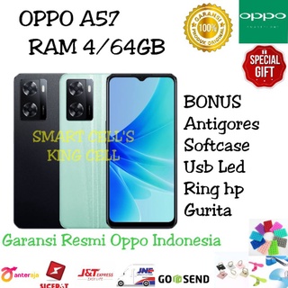 OPPO A57 RAM 4/64GB NEW GARANSI RESMI OPPO INDONESIA