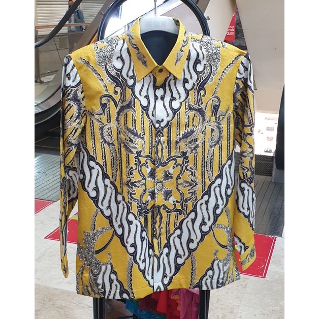 KEMEJA BATIK SUTRA ATBM BARON PRADA PREMIUM/SUTRA ATBM/BATIK TULIS