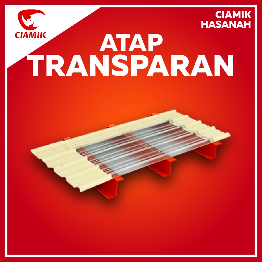 Atap Skylight Transparan Fiber