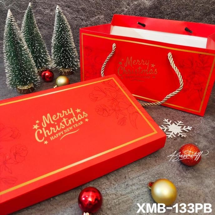 

(TERLARIS) DISKON XMB-133PB BOX NASTAR SEKAT DUS KEMASAN NATAL DAN PAPERBAG MEWAH