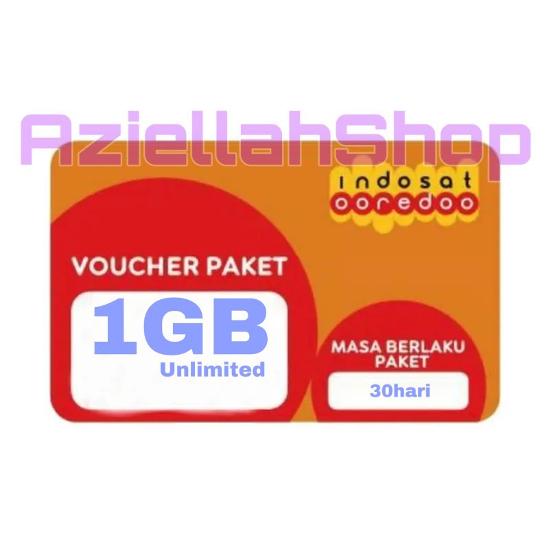 Indosat Unlimited 1 GB