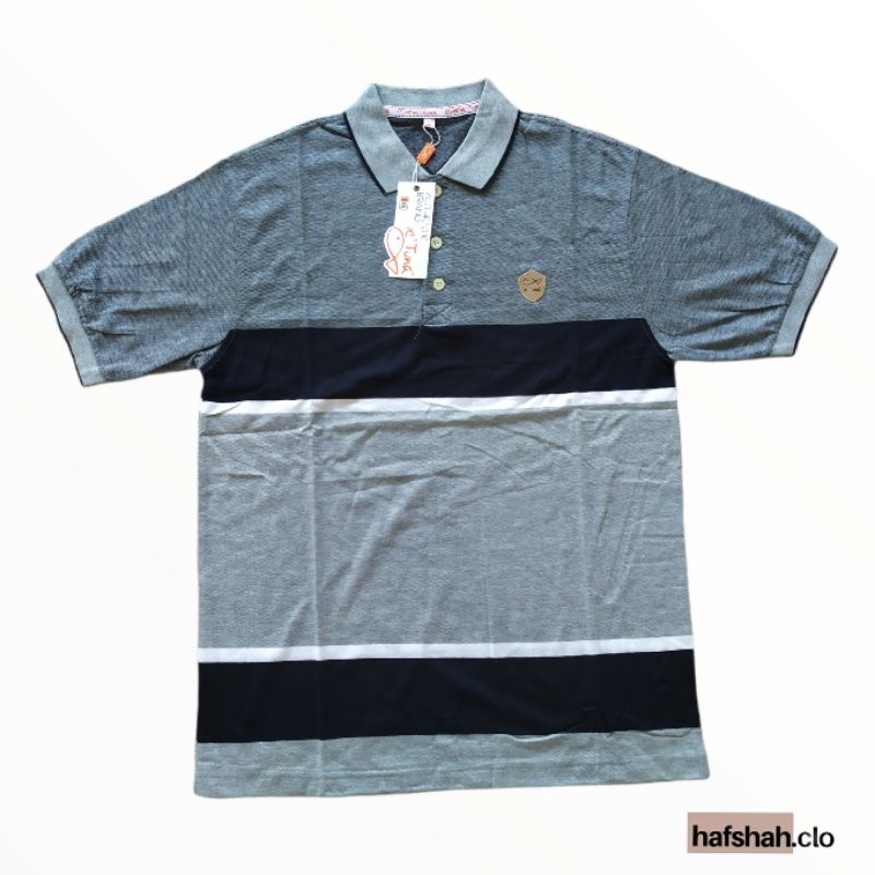 Kaos Distro Ie Tuna Kerah [L, XL, XXL]