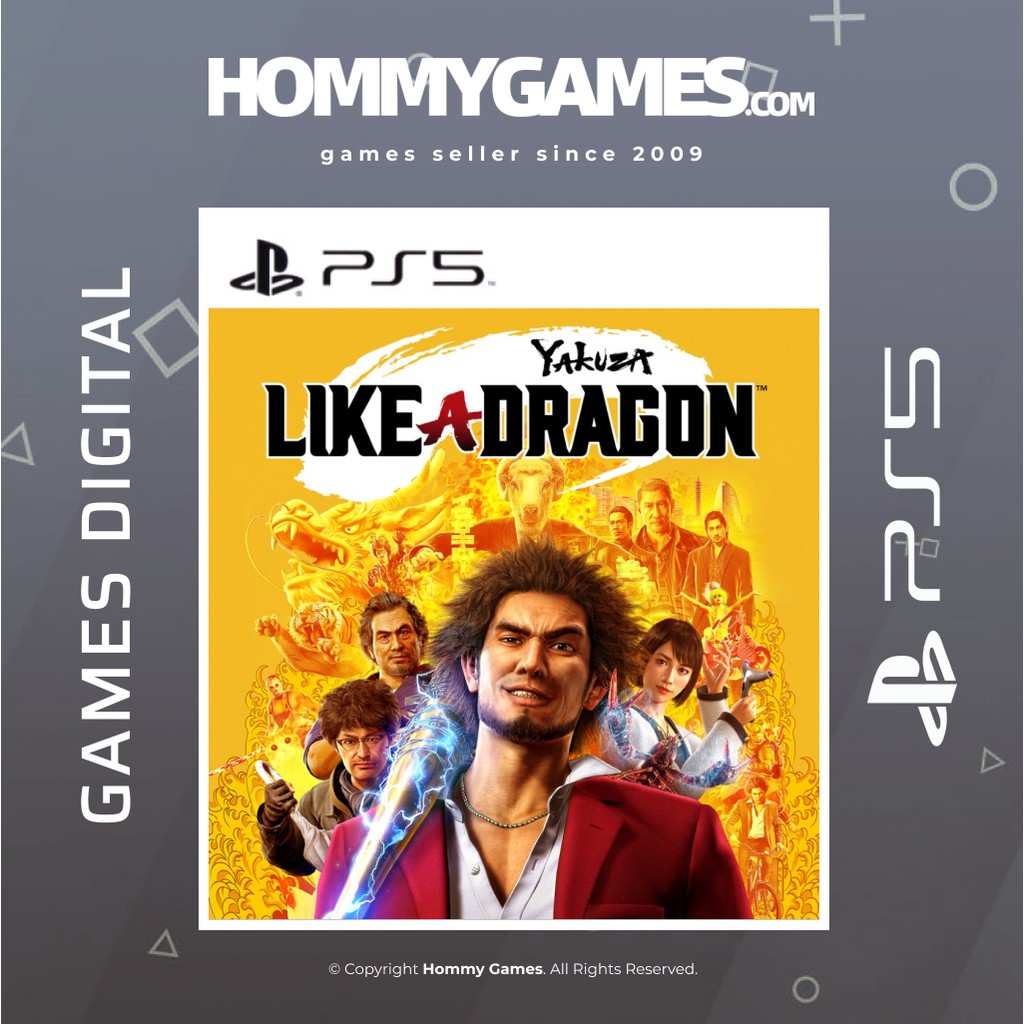 Yakuza Like a Dragon PS4 &amp; PS5 Digital Games