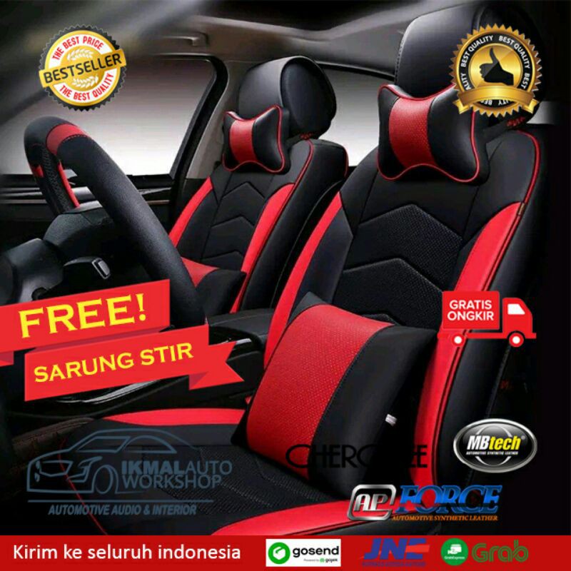 Seat Cover Avanza/Xenia Bahan Mb-Tech Original Sintetis