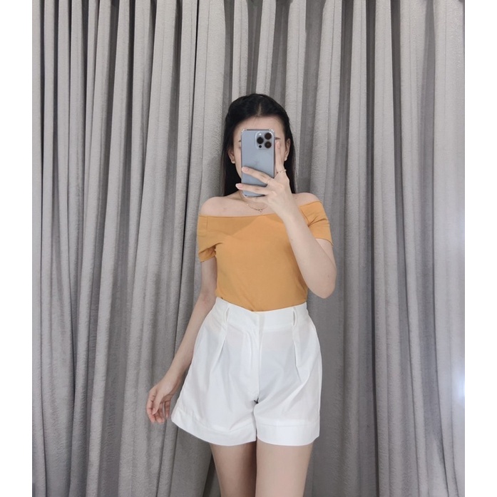 Sabrina crop top basic spdx 020 | Atasan sabrina | sabrina crop top