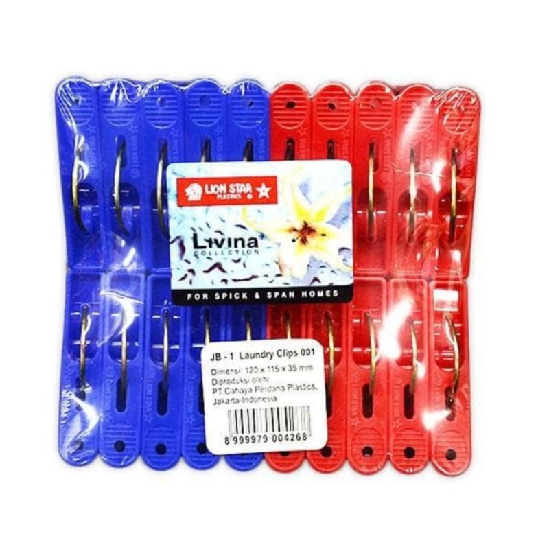 Jepitan Jemuran Baju Lion Star