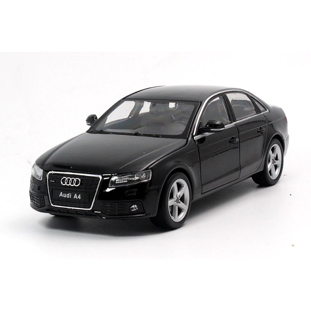 Welly Nex Audi A4 Hitam Skala 1:24