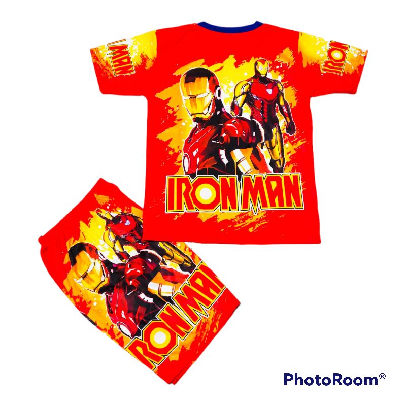 SETELAN BAJU IRON MAN