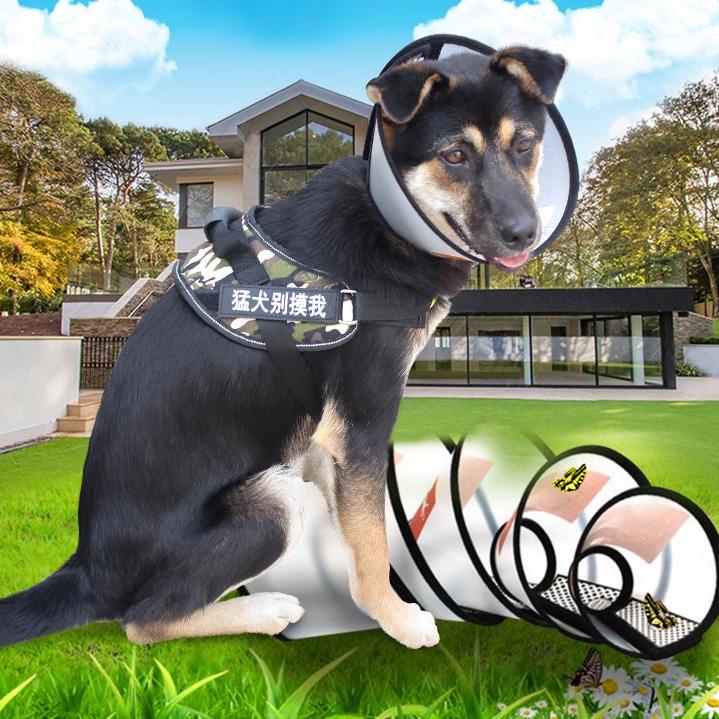 Price Pool Pelindung Leher Anjing Neck Pet Collar Anjing Kucing Penutup Leher Kepala Anti Bite Coron