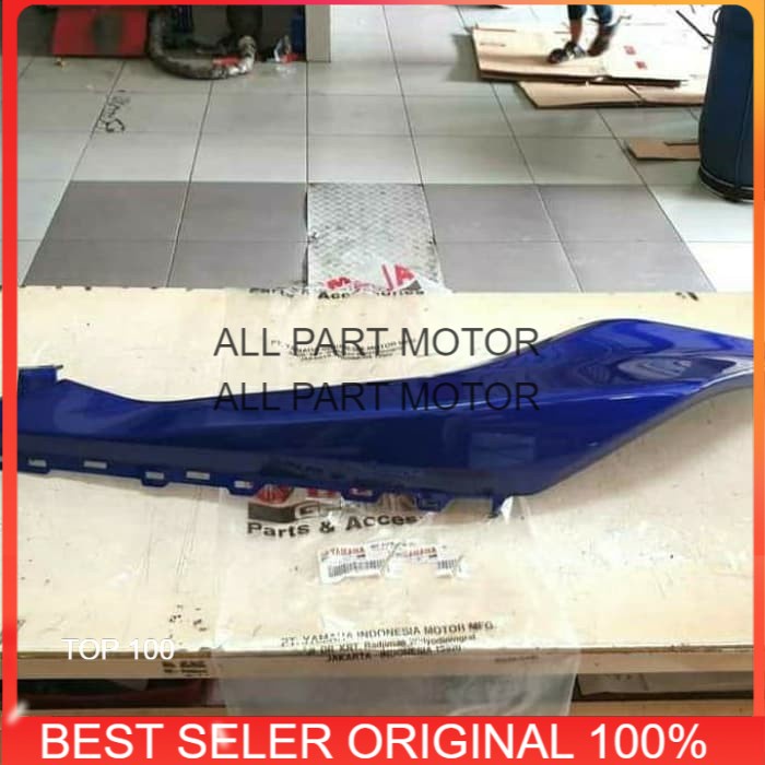body belakang kiri Aerox 155 biru original ygp