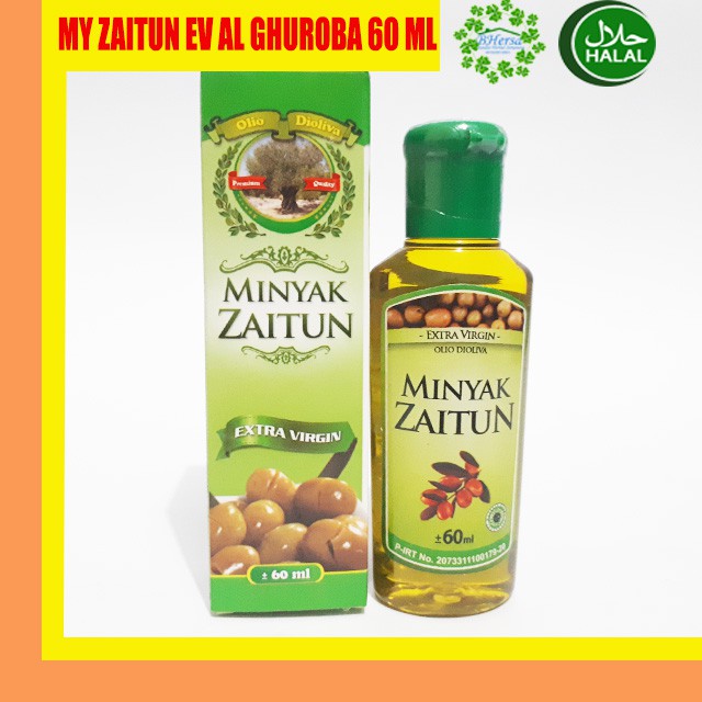 Minyak Zaitun Al Ghuroba Extra Virgin - Minyak Zaitun Extra Virgin - Minyak Zaitun - 60 ML