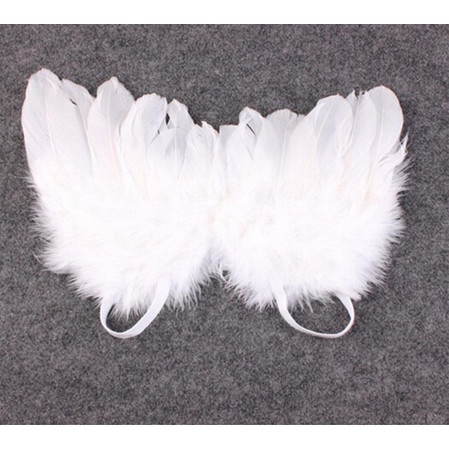 Newborn Photography Properties - White Angel Wing Costume