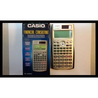 

Casio Fc-200V Kalkulator Keuangan