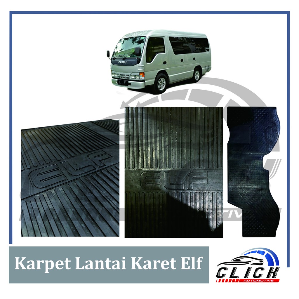 Karpet Lantai Karet Depan Elf / Karpet Mobil Karet Elf