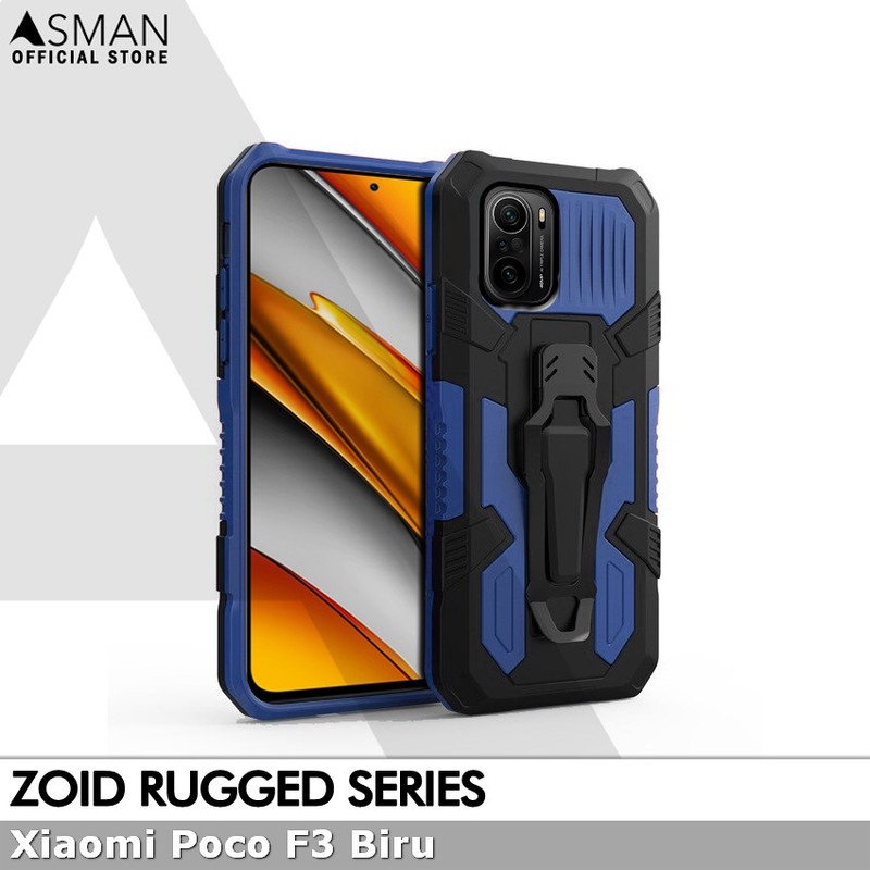 Asman Case Xiaomi Poco F3 Zoid Ruged Armor Premium