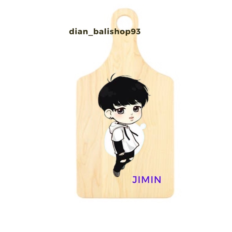 Custom Lukis BTS Army - Talenan Lukis - Hiasan Dinding - Souvenir BTS (Handmade)